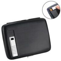 Портсигар Металлический с Зажигалкой USB