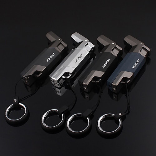 Турбо зажигалка боковая Honest lighter