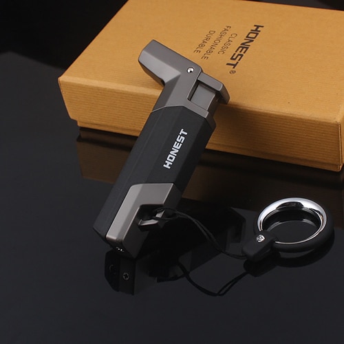 Турбо зажигалка боковая Honest lighter