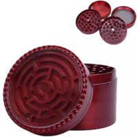 Цинковый Гриндер Лабиринт 60мм Black Leaf Labyrinth Grinder