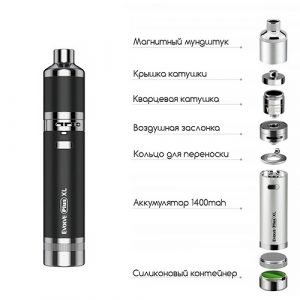 Влаштування вапорайзера для концентратів Yocan Evolve Plus XL Dab