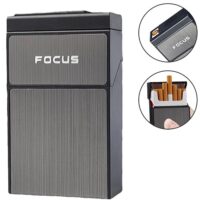 Портсигар С Usb Зажигалкой Focus Под Пачку Сигарет
