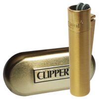 Газовая Зажигалка Clipper Metal Gold Оригинал