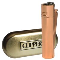 Металлическая Кремниевая Зажигалка Metal Clipper Lighter Rose Gold