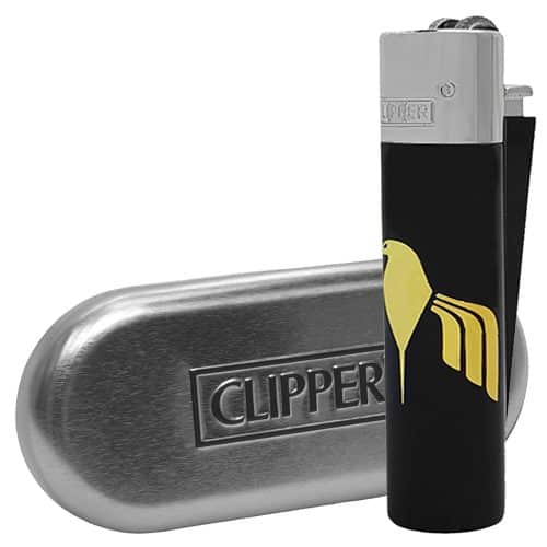 Зажигалка В Металлическом Корпусе Clipper Metal Motard Silver
