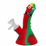 Бонг Из Силикона Огурчик Рик Pickle Rick
