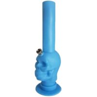 Складной Силиконовый Бонг Skull Silicone Bong Mix Colors