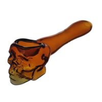 Стеклянная Трубка Череп Glass Skull Smoking Pipe