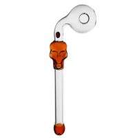 Стеклянная Трубка Выпариватель Oil Pipe Skull 90°