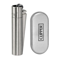 Зажигалка Газовая Clipper Metal Silver
