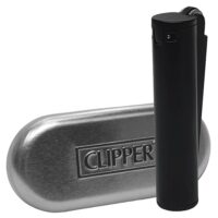 Зажигалка Бензиновая Clipper Metal Gasoline Matt Black
