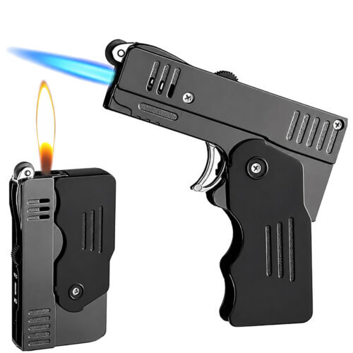 Запальничка Пістолет Трансформер 2 Види Полум'я Lighter Gun