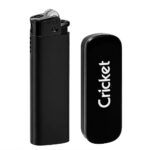 Турбо Зажигалка Металл Cricket Flint Deluxe Black