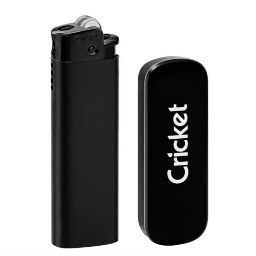 Турбо Зажигалка Металл Cricket Flint Deluxe Black