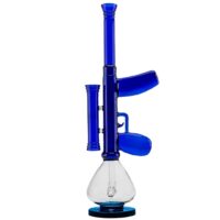 Стеклянный Бонг Автомат Glass Bong Tommy Gun