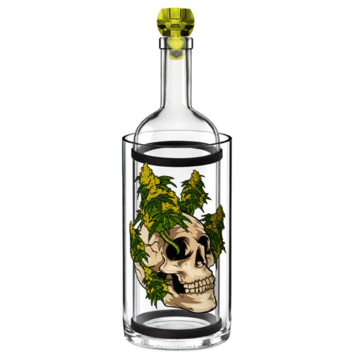 Водник Стеклянный Rasta Skull
