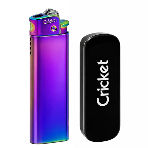 Зажигалка Cricket Металлическая Турбо Deluxe Icy