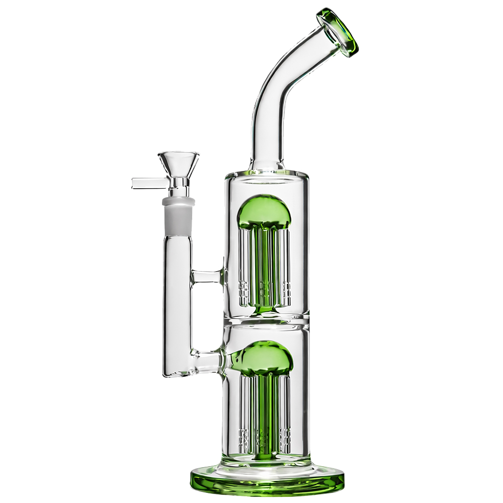 Стеклянный Бонг С 2 Перколяторами Bong Double Medusa Стеклянный Бонг С 2 Перколяторами Bong Double Medusa