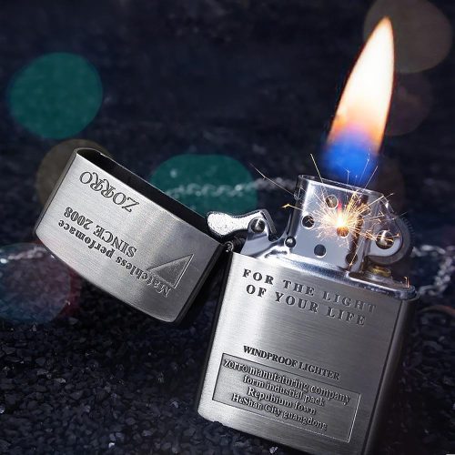 Зажигалка Бензиновая В Кейсе Zorro For The Light Of Your Life