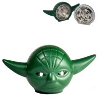 Металлический Гриндер Мастер Йода Yoda Herb Grinder