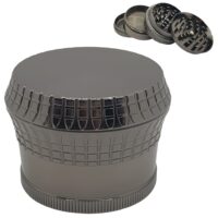 Металлическая Дробилка Для Табака "Metal Shredder Silver"