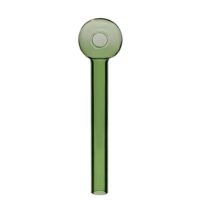 Стеклянная Трубка Шарик 10 см Oil Pipe Green