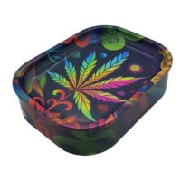 Поднос-Контейнер Для Хранения 2в1 Cannabis Trip