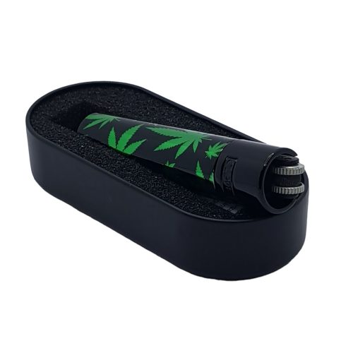 Зажигалка Клиппер Металл Clipper Green Leaves v2