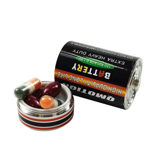 Батарейка Тайник Контейнер Battery Stash Size C