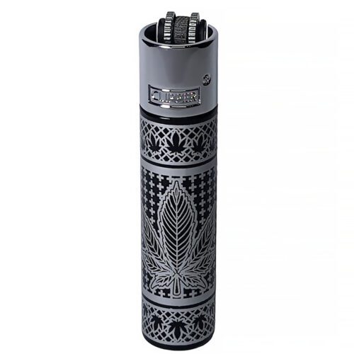 Металлическая Зажигалка Clipper Good Grass Silver
