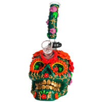 Стеклянный Бонг Череп Flowering Sugar Skull Bong