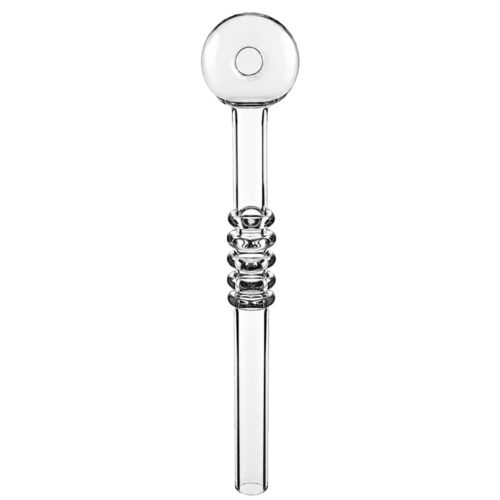 Стеклянная Трубка С Колбой Для Курения Oil Pipe Ring