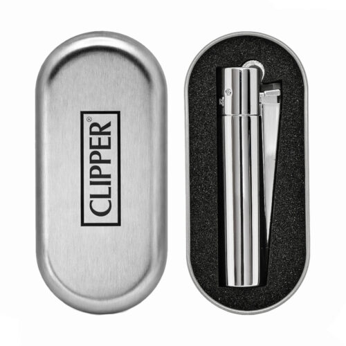 Газовая Зажигалка Clipper Metal Chrome