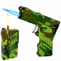 Зажигалка Пистолет На Два Пламя Transformers Lighter Gun