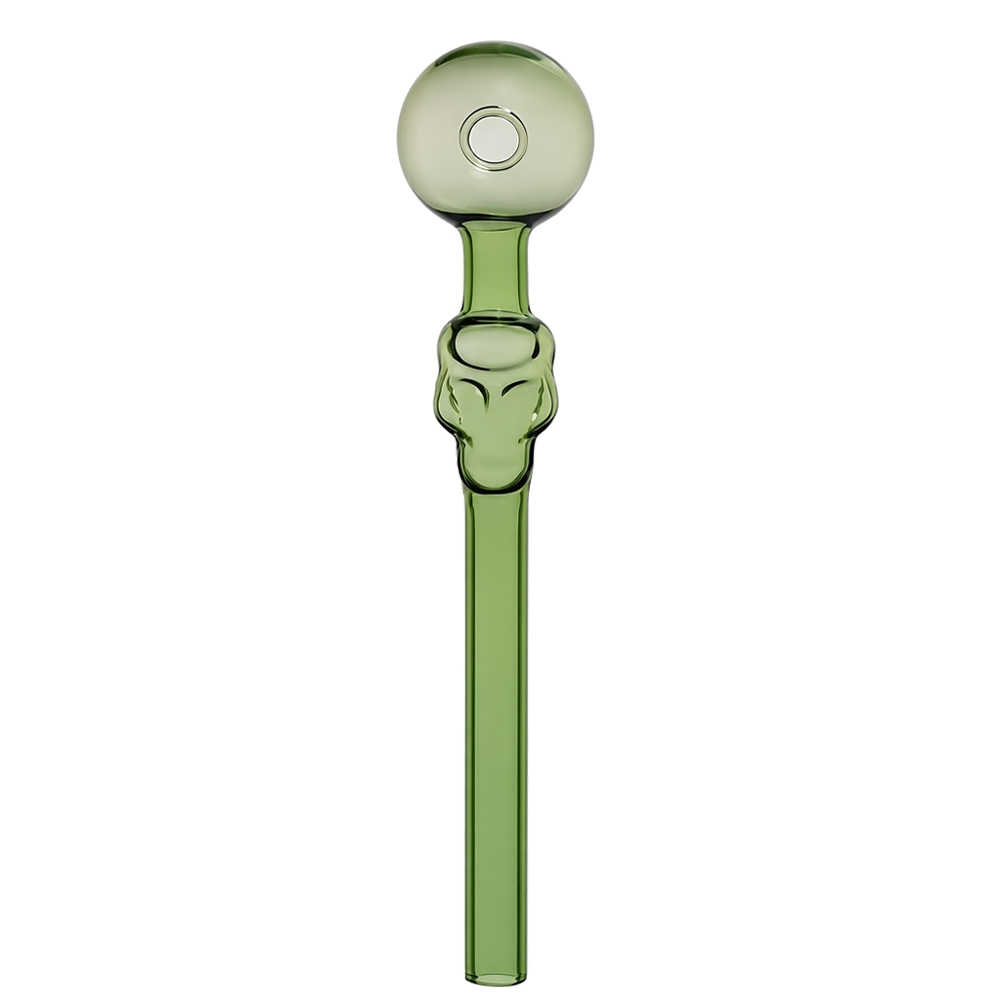 Трубочка Стеклянная Для Курения 14см Glass Tube Skull Green Трубочка Стеклянная Для Курения 14см Glass Tube Skull Green