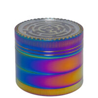 Гриндер Для Табака 60 мм 4 Секции Grinder Rainbow Ice Labyrinth