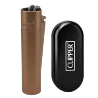 Зажигалка Металл Clipper Dark Rose Gold Matt