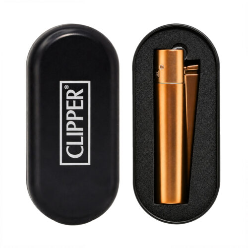 Зажигалка Металл Clipper Dark Rose Gold Matt