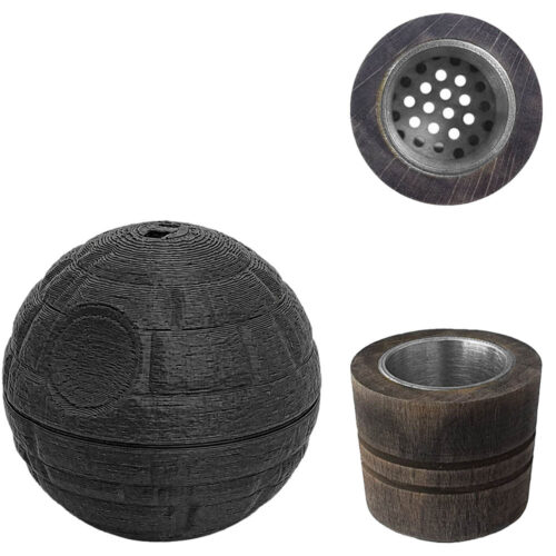 Дерев'яний Курильний Ковпак У Боксі Death Star Cap V3