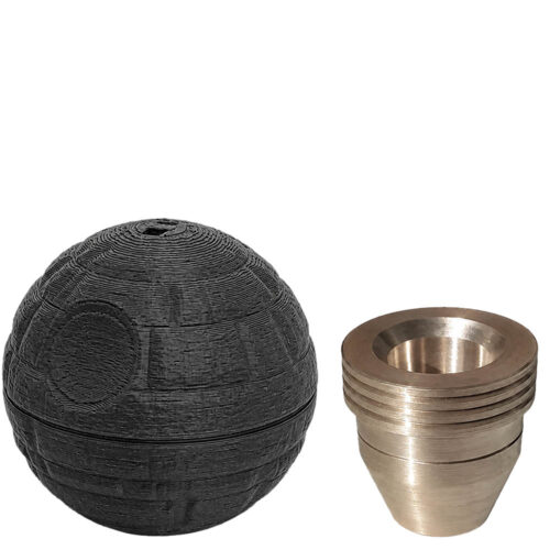 Латунний Наперсток Для Куріння У Боксі Death Star Cap V4