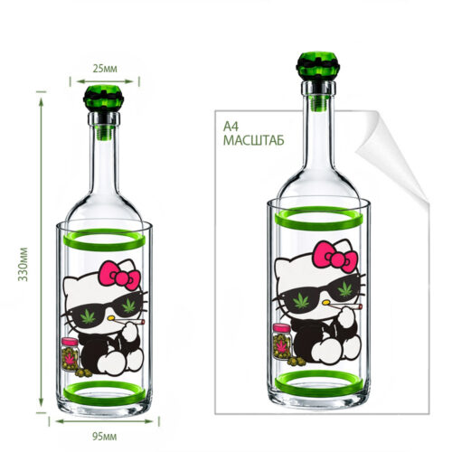 Водный Бонг Hello Kitty