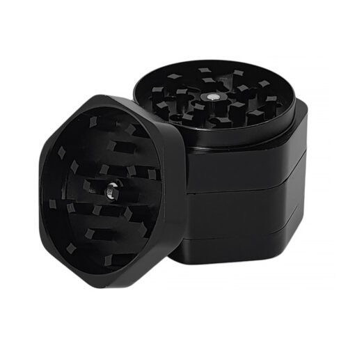 Ручной Гриндер Для Шишек "Hexagon Black"