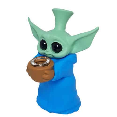 Бонг Силиконовый Бэйби Йода "Master Yoda Star Wars"
