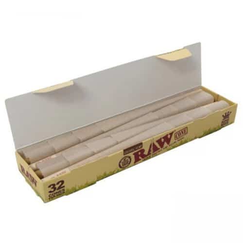 Готовые Конусы "RAW Cone Organic Hemp King Size 32 Шт"