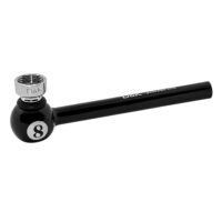 Стеклянная Трубка Для Курения Black 8 Ball