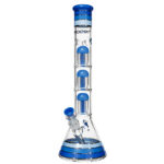 Большой Стеклянный Бонг 40см Phoenix Triple Arms Percs Beaker