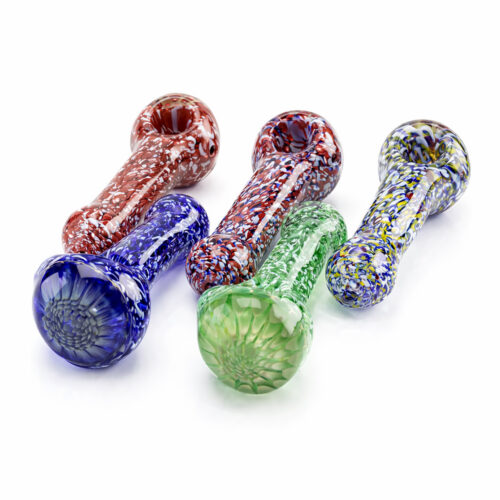 Стеклянная Трубка Ложка Spoon Pipes Floral Mosaic