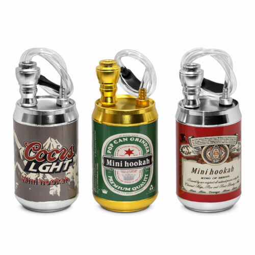 Трубка Мини Кальян Металлический Beer Can