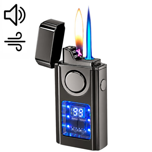 Зажигалка USB Двойной Факел С Голосовым Автоподжигом Smart Lighter