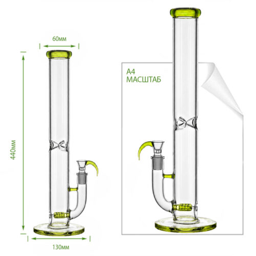 Бонг Для Курения Стеклянный Трубка Phantom Glass Tower
